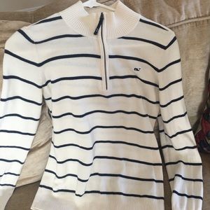 Vineyard vines half zip sweater